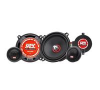 MTX TX450S Haut-parleurs voiture Kit 2 voies 13cm 70W RMS 4 Tweeters néodyme 25mm Membranes pulpe célulose