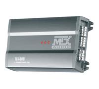 MTX Audio Amplificateur TX480D 12V Classe D 4 canaux 4x80W RMS Aluminium