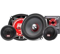 MTX TX650S - Haut-parleurs - pour automobile - 80 Watt - 2 voies - composant