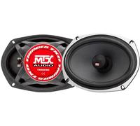 MTX TX669C Haut-parleurs voiture Coaxiaux 15x23cm 6x9"" 2 voies 120W RMS 4 Châssis alu Tweeters néodyme dôme soie Membrane fibre