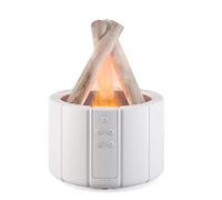 MU LIN Campfire Ultrasonic Humidifier Aroma Diffuser Cold Oil LED Fogger Realistic Essential Lamp Maker, KP-7022