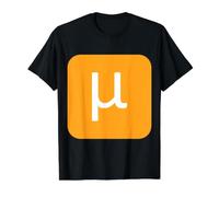 Mu Minuscule - Douzième Lettre de l'alphabet Grec T-Shirt Graphique avec Valeur