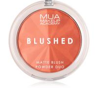 MUA Makeup Academy Blushed Powder Blusher blush poudre teinte Peach Fizz 5 g