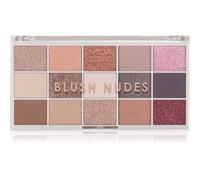 MUA Makeup Academy Eyeshadow Collection 15 Shade Palette palette de fards à paupières teinte Blush Nudes 12 g