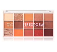 MUA Makeup Academy Eyeshadow Collection 15 Shade Palette palette de fards à paupières teinte Firestorm 12 g