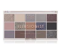 MUA Makeup Academy Eyeshadow Collection 15 Shade Palette palette de fards à paupières teinte Illusionist 12 g