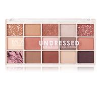 MUA Makeup Academy Eyeshadow Collection 15 Shade Palette palette de fards à paupières teinte Undressed 12 g