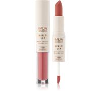 MUA Makeup Academy Multi Lip Nude Edition brillant et rouge à lèvres longue tenue duo teinte Bloom 3.2 g