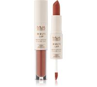 MUA Makeup Academy Multi Lip Nude Edition brillant et rouge à lèvres longue tenue duo teinte Classic 3.2 g