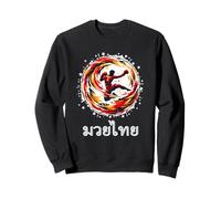 Muay Thai Art des Huit Membres Boxe thaïlandaise MMA Sweatshirt