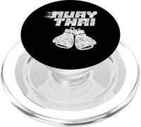 Muay Thai Arts Martiaux Fighter Hobby Boxing PopSockets PopGrip pour MagSafe