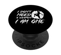 Muay Thai Boxe thaïlandaise Dire Que Je n'ai Pas Besoin d'un PopSockets PopGrip Adhésif