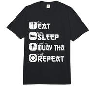 Muay Thai Boxing Thaiboxer Thai Kickboxing Comfort Colors Adult Heavyweight T-Shirt