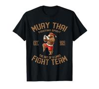 Muay Thai Brown Bear Thai Boxing T-Shirt