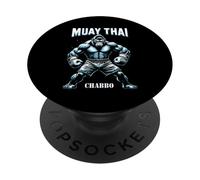 Muay Thai Chabbo Force Puissante PopSockets PopGrip Adhésif