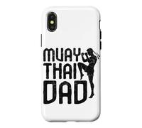 Muay Thai Dad Combattant d'arts Martiaux Coque pour iPhone X/XS