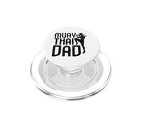 Muay Thai Dad Combattant d'arts Martiaux PopSockets PopGrip pour MagSafe