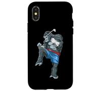Muay Thai Et Boxe Thaïlandaise Gorilla Fighter MMA Coque pour iPhone X/XS