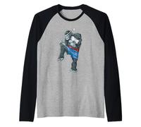 Muay Thai Et Boxe Thaïlandaise Gorilla Fighter MMA Manche Raglan