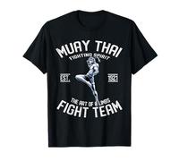 Muay Thai Fight Team - Cadeau de Boxe thaïlandaise et Kickboxing T-Shirt