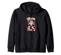 Muay Thai Fighter Muay Thai Thailand Muay Thai Sweat à Capuche