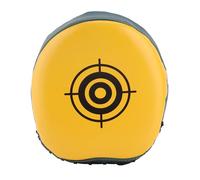 Muay Thai Half Doigt Small Mand Target Reaction Training Target adapté aux Enfants et aux Adultes est en Forme de Rond avec Le Pied Taekwondo Mini Hand High densité EVA (Jaune)