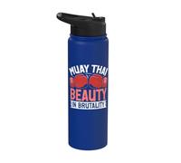 Muay Thai : La beauté dans la brutalité | Muay Thai Stainless Steel Insulated Water Bottle