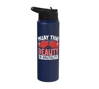 Muay Thai : La beauté dans la brutalité | Muay Thai Stainless Steel Insulated Water Bottle