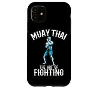 Muay Thai l'art du Combat Boxe Thaïlandaise Et MMA Coque pour iPhone 11