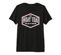 Muay Thai Martial Art of Fighting Boxing MMA Thaïlande T-Shirt Haut de Gamme