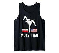 Muay Thai Martial Arts Polish Poland Thaïlandais Débardeur