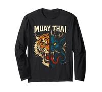 Muay Thai Tigre Démon Sauvage Manche Longue