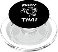 Muay Thai Tigre Féroce PopSockets PopGrip pour MagSafe