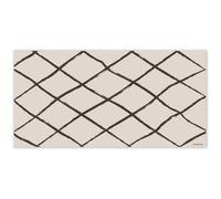 Mubusi Tapis Vinyle Berbère Beige 60x120 cm - Tapis Chambre en Vinyle