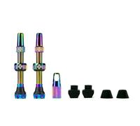 Muc-Off Valves tubeless Presta V2 SV – 44 mm – Lot de 2 – Doré irisé
