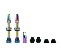 Muc-Off Valves tubeless Presta V2 SV – 44 mm – Lot de 2 – Doré irisé