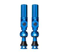Muc Off Big Bore Hybrid Tubeless Valves Bleu 65 mm Blue