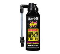 Muc-Off Bombe Anti Crevaison B.A.M! - Gonfleur Pneu de Vélo - Gonfle et Répare - 125 ml - Compatible avec Roues de Route/CX/Gravel et VTT, Rose