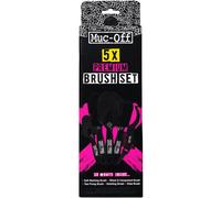 Muc-Off Brosse de nettoyage Cleaning Brush 5 unités Gris