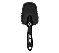 Muc-Off Brosse de vélo de nettoyage pour cadre manche caoutchouc poils nylon résistants Noir