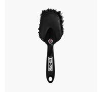 Muc-Off Brosse de Vélo - Brosse Vélo avec Manche Caoutchouc et Poils en Nylon Résistants - Brosse Cadre Vélo Parfaite pour Nettoyer les Cadres, Noir
