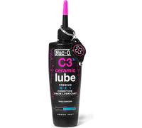 Muc-Off C3 Wet Ceramic Lube Huile pour chaîne de vélo 50 ml 120 ml Huile d'entretien pour vélo