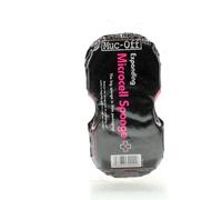 Muc-Off Microcell, éponge Noir/Fuchsia Noir/Fuchsia