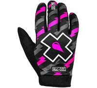 Muc-Off Gants VTT Bolt, Très Petits - Gants de Vélo de Qualité Supérieure Faits Main pour Cyclisme - Gants de Vélo Tactiles en Matériau Respirant, Compatible