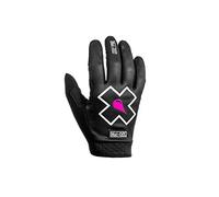 Muc-Off Gants VTT Noirs, Petite Taille - Gants de Vélo de Qualité Supérieure Faits Main pour Cyclisme - Gants de Vélo Tactiles en Matériau Respirant, Compatible