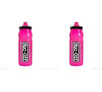 Muc-Off Gourde Sport Elite Fly Rose, 550 Millilitres - Bidon Eau Sport léger, sans BPA, avec Bouchon Ergonomique pour un meilleur Écoulement du Liquide - Gourde Eau 100% Recyclable (Lot de 2)
