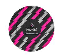 Muc-Off Housses Frein à Disque Motifs Éclairs, Lot de 2 - Protections pour Frein à Disque de Vélo en Néoprène Lavable - Protège des Projections et des Dégâts en Déplacement