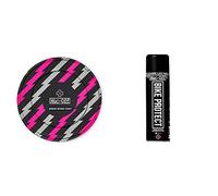 Muc-Off Housses Frein à Disque Motifs Éclairs, Lot de 2 - Protections pour Frein à Disque de Vélo en Néoprène Lavable & Produit Protecteur Vélo après Lavage - Produit Anti-Corrosion Vélo - 500 ml