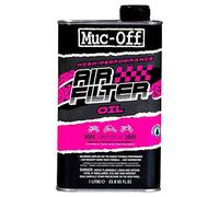 Muc-Off Huile pour Filtre à Air pour Motocross et Véhicules de Sports Motorisés - 1 Litre - Huile pour Filtre à Air Moto - Optimise le Flux d'Air et Aide à Prolonger la Durée de Vie du Moteur