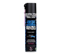 Muc-Off Lubrifiant de chaîne Wet Weather – Aérosol 400 ml